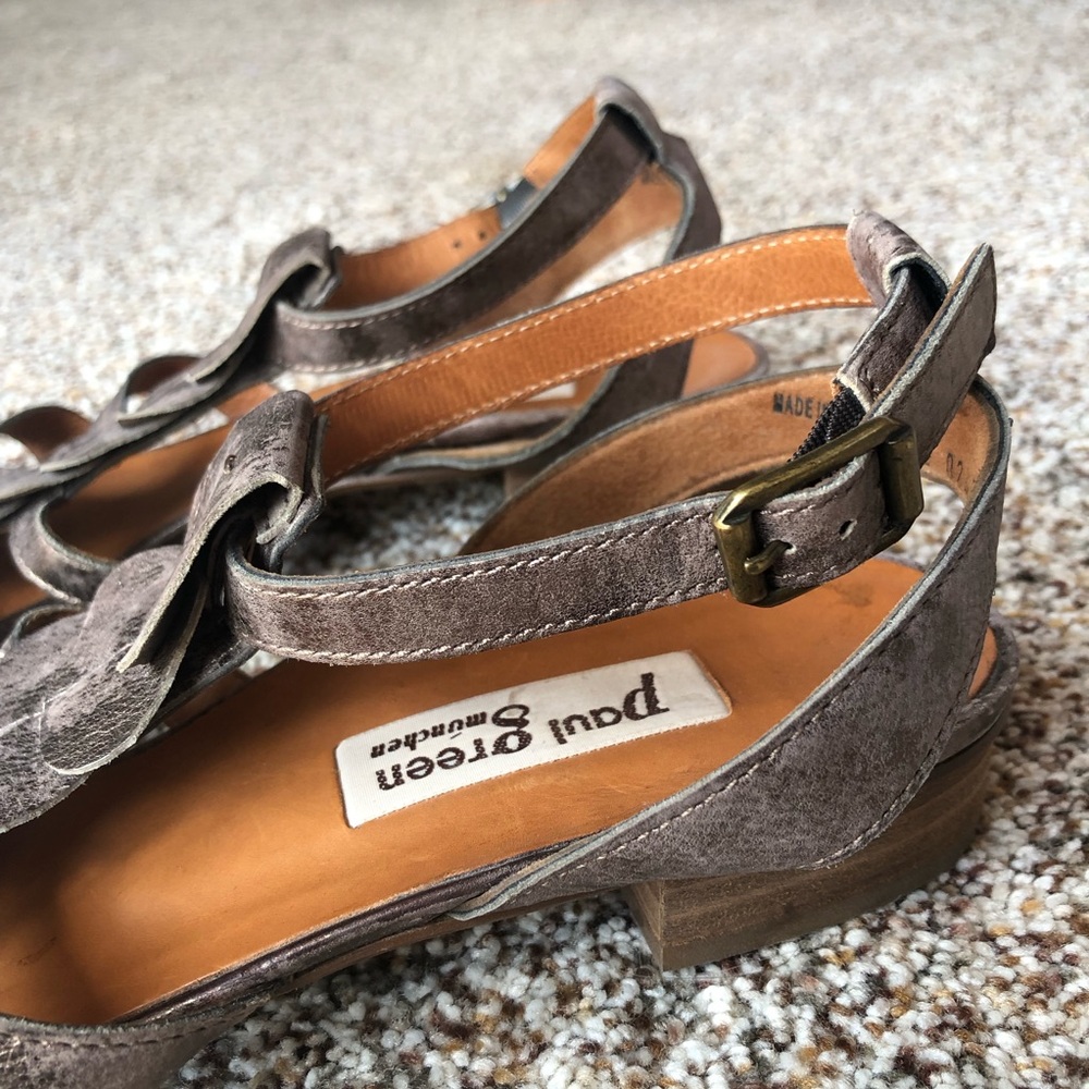 Paul Green Metallic Bronze Strappy Coastal Resort Comfort Sandals Women Size 7.5 - Picture 6 of 10